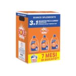 Sole, Detersivo Lavatrice Bianco splendente, 183 Lavaggi