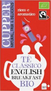 CUPPER, Tè Classico Biologico, 20 Bustine