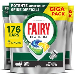 Fairy Platinum Plus, 176 Capsule Lavastoviglie