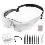 Occhiali ingrandimento a LED