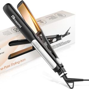 Piastra per Capelli 2 in 1 in Titanio