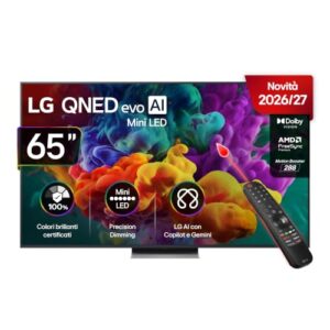 LG QNED evo AI MiniLED 65” 4K 2026